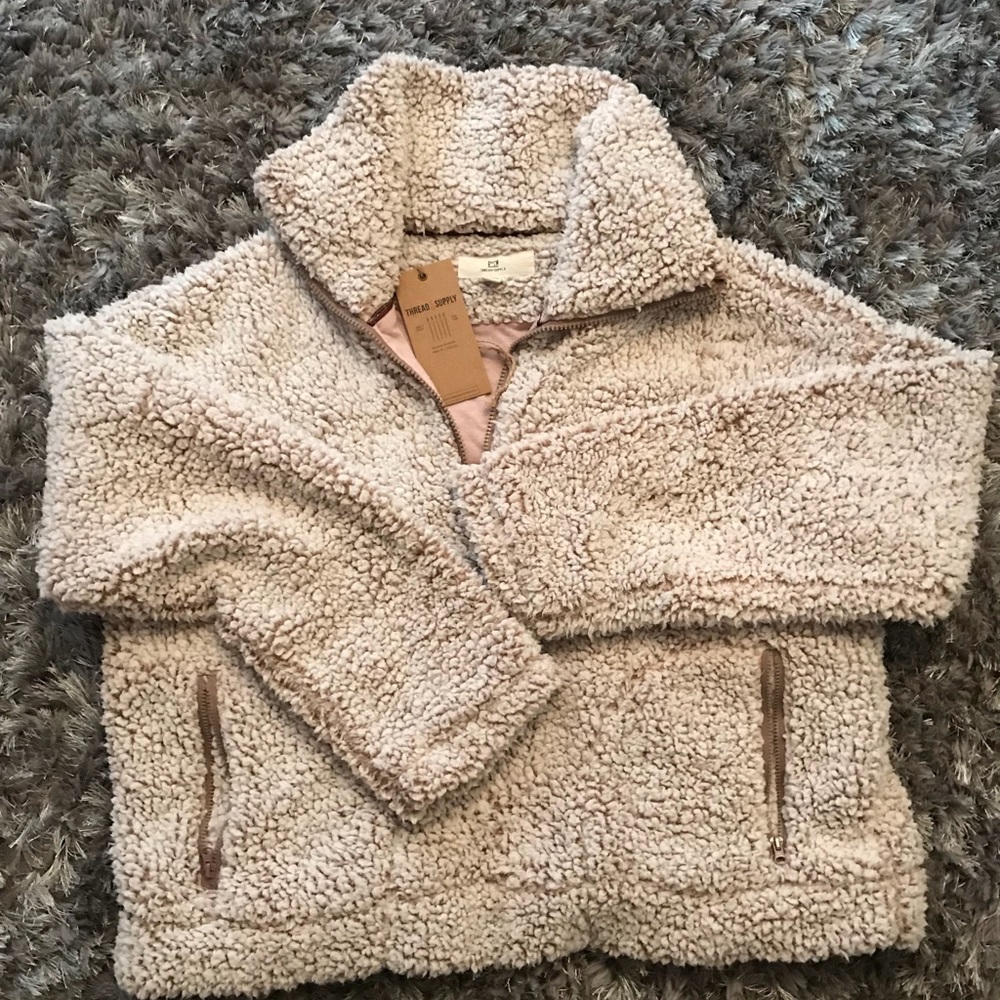 Wubby quarter zip pull over